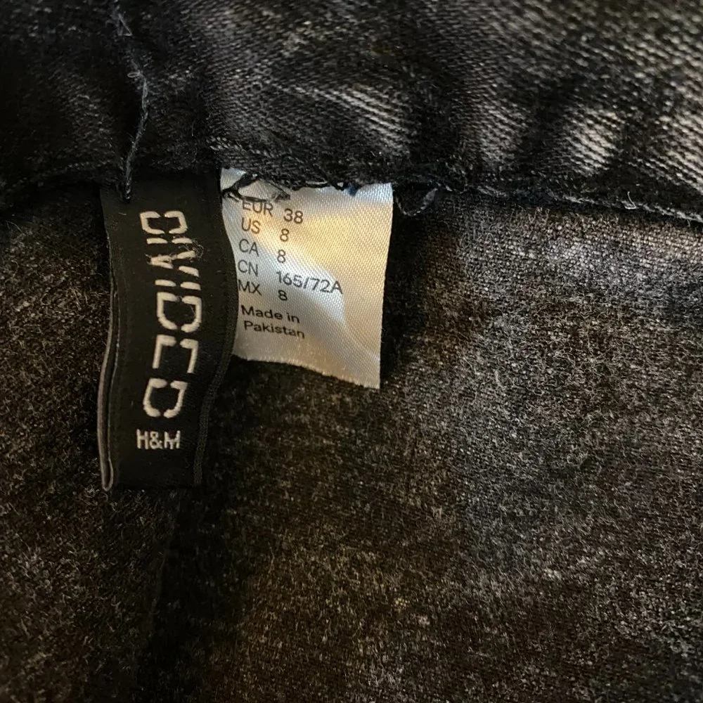 Kira Yukimura's H&M Divided Distressed Denim Circle Skirt Teen Wolf - Picture 2 of 7